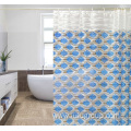 Wholesale PEVA Shower Curtain With Flower Printing